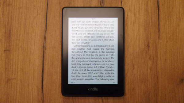 Сравнение: Amazon Kindle Paperwhite против Kindle Oasis